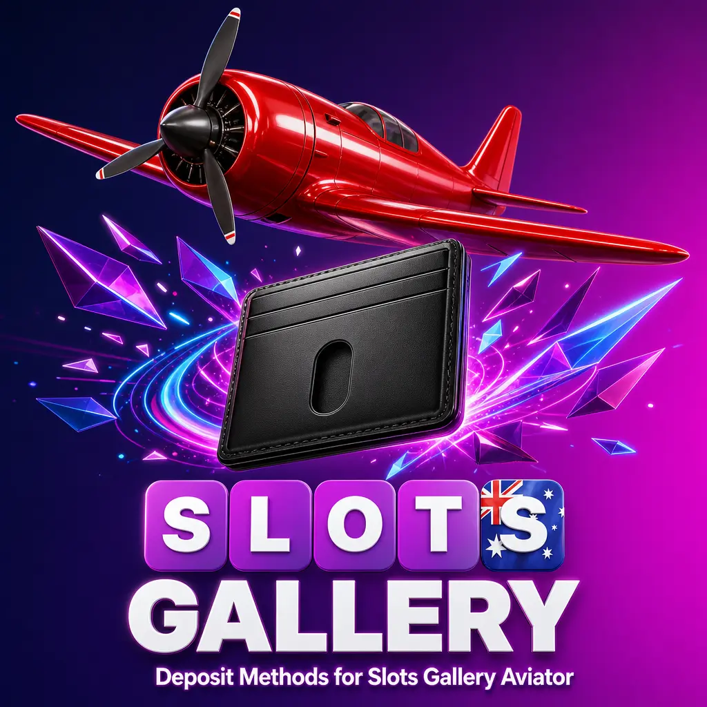 Slots Gallery deposit methods for Aviator including Visa, PayID, Apple Pay, and crypto options for Australian players