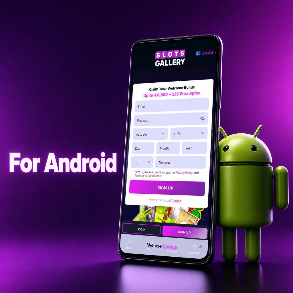 Slots Gallery Android app APK download and installation guide for devices running Android 5.0 or later