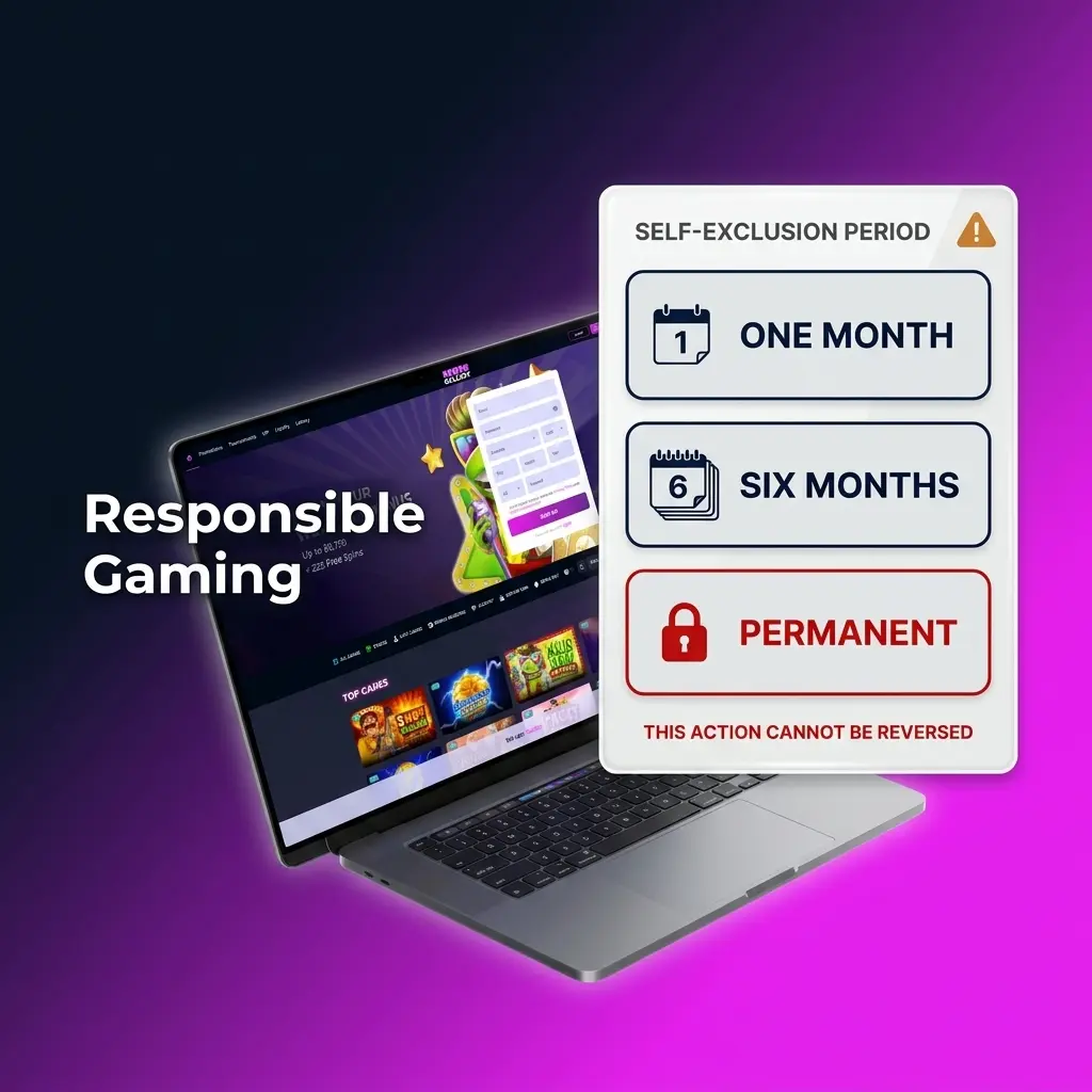 Slots Gallery responsible gaming tools including deposit limits, self-exclusion, and session limits for safe Australian gambling