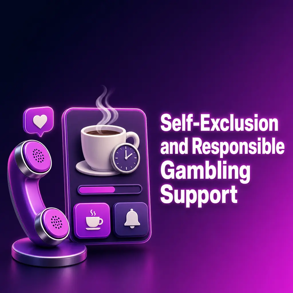Slots Gallery self-exclusion and responsible gambling support options including loss limits and cool-off periods