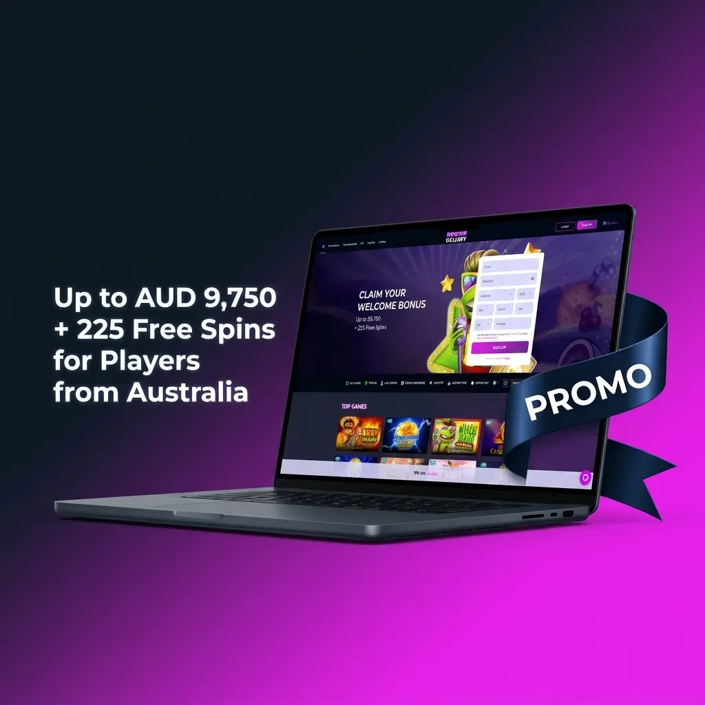 Slots Gallery welcome bonus up to AUD 9,750 plus 225 Free Spins multi-deposit package for Australian players