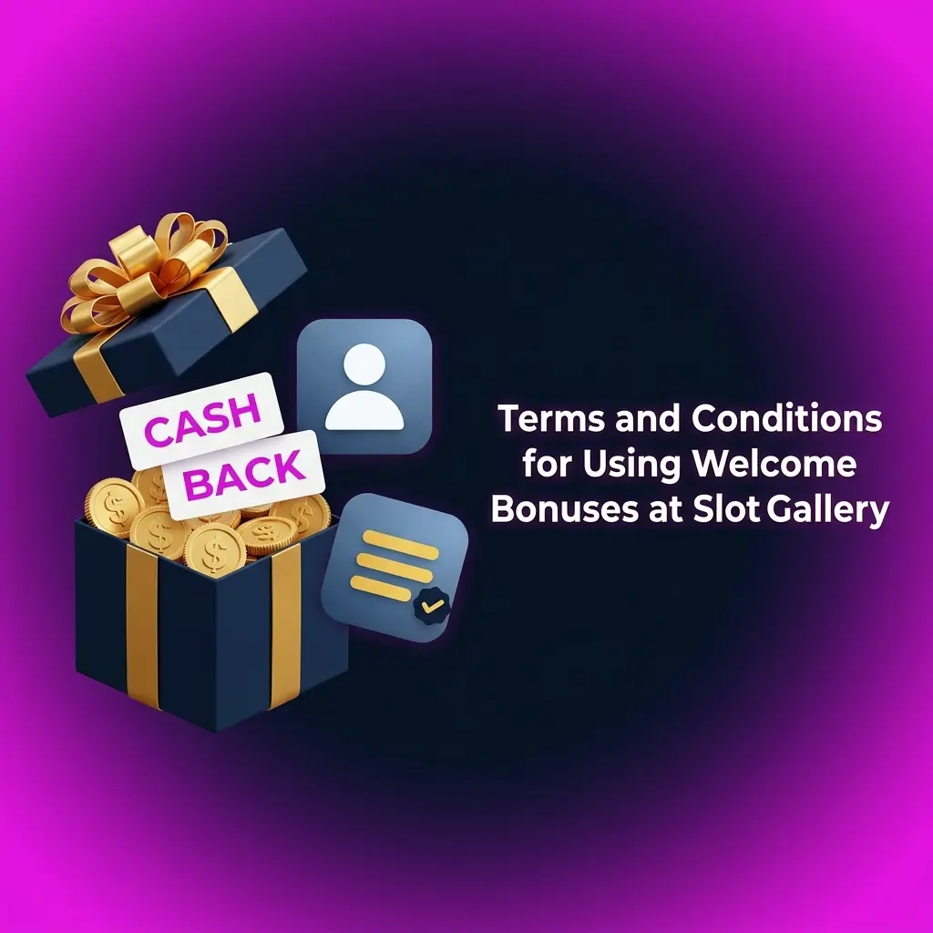 Slots Gallery welcome bonus terms including wagering requirements, eligible games, deposit rules, and withdrawal caps for AU players